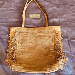 Elliott Luca leather shoulder bag